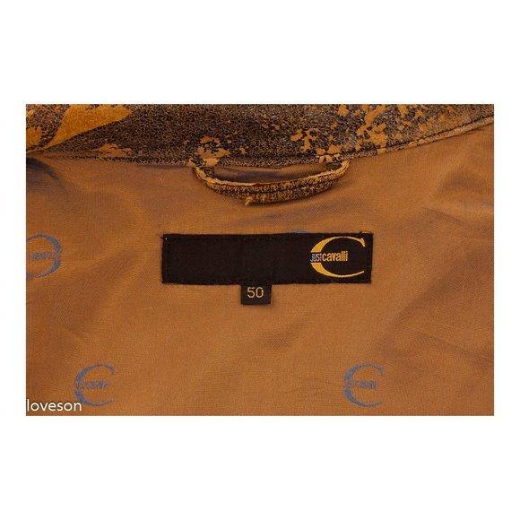 SOLD! JUST CAVALLI ROBERTO CAVALLI Leather Jacket - Picture 9 of 12